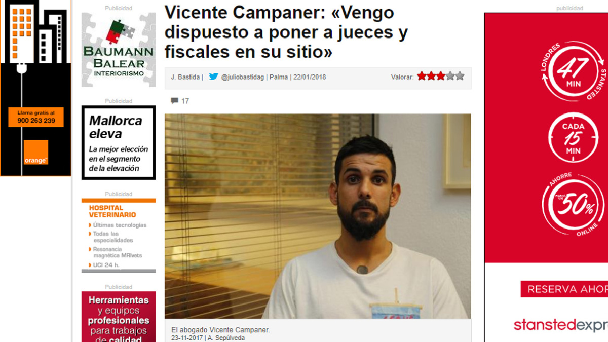 La mafia de Cursach impulsa una campaña de prensa para invalidar la instrucción del caso