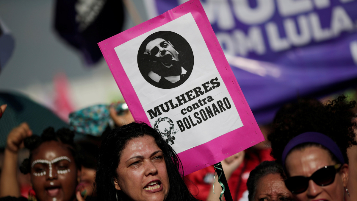 Elecciones en Brasil: Mujeres de Brasil contra Bolsonaro | Público