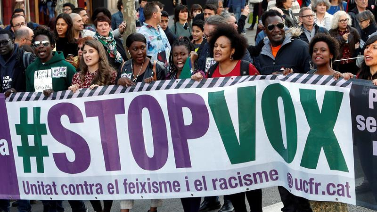 Protesta contra la ultraderecha: Unas 3.500 personas se manifiestan en ...