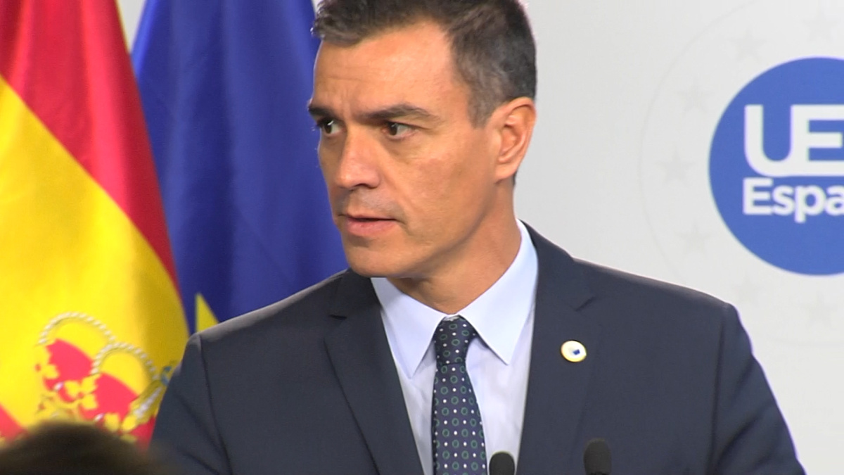 Pedro Sánchez en rueda de prensa | Público