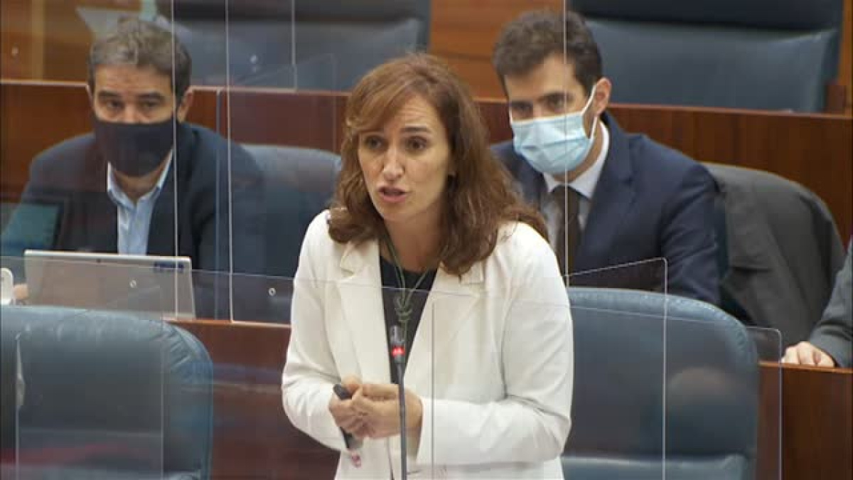 Rifirrafe entre Mónica García e Isabel Díaz Ayuso en la Asamblea de ...