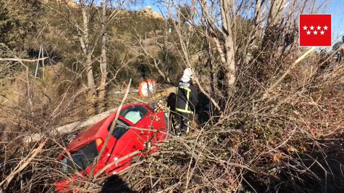 Una mujer, herida tras un accidente de tráfico en la M608 | Público