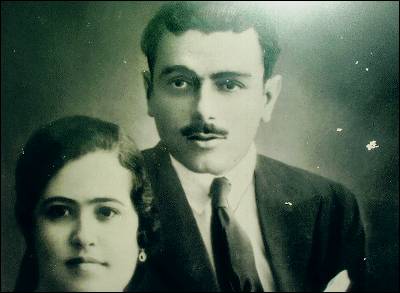 Luis Dorado junto a su esposa, Josefa Ortiz, en una fotografía de la familia.