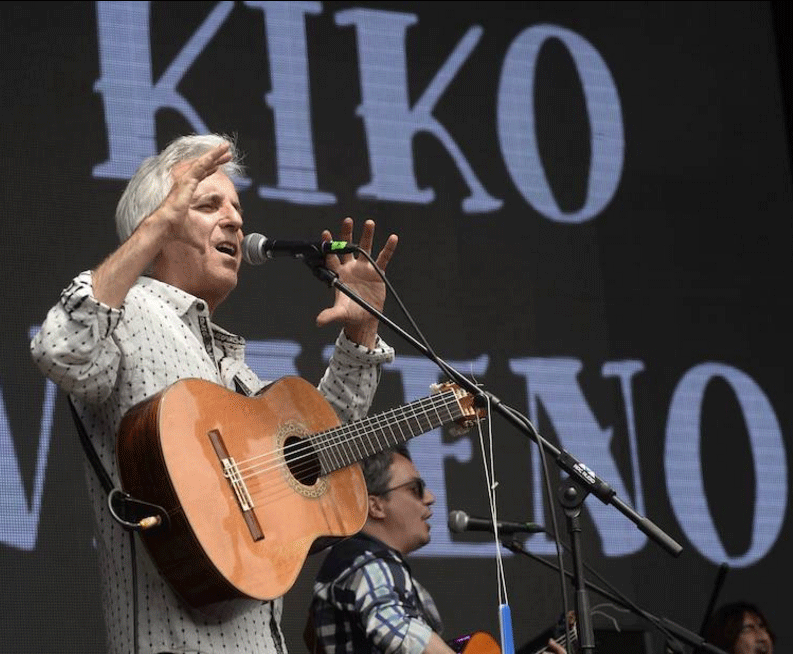 Kiko Veneno, durante su actuación. NACHO GARCÍA