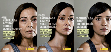 Imagen de la campaña de 2012 del Ministerio de Sanidad.