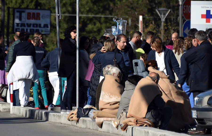 Víctimas del terremoto en el centro de Italia.- REUTERS