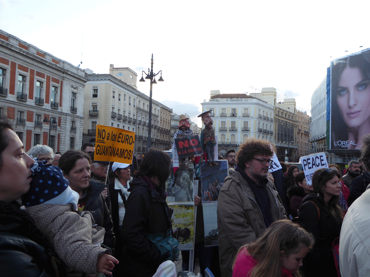 Concentración contra el racismo en Madrid. PILAR ARAQUE CONDE