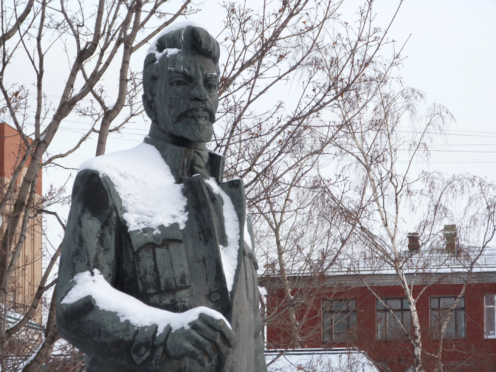 Estatua Sverdlov, Park Kultury, Moscú. AF