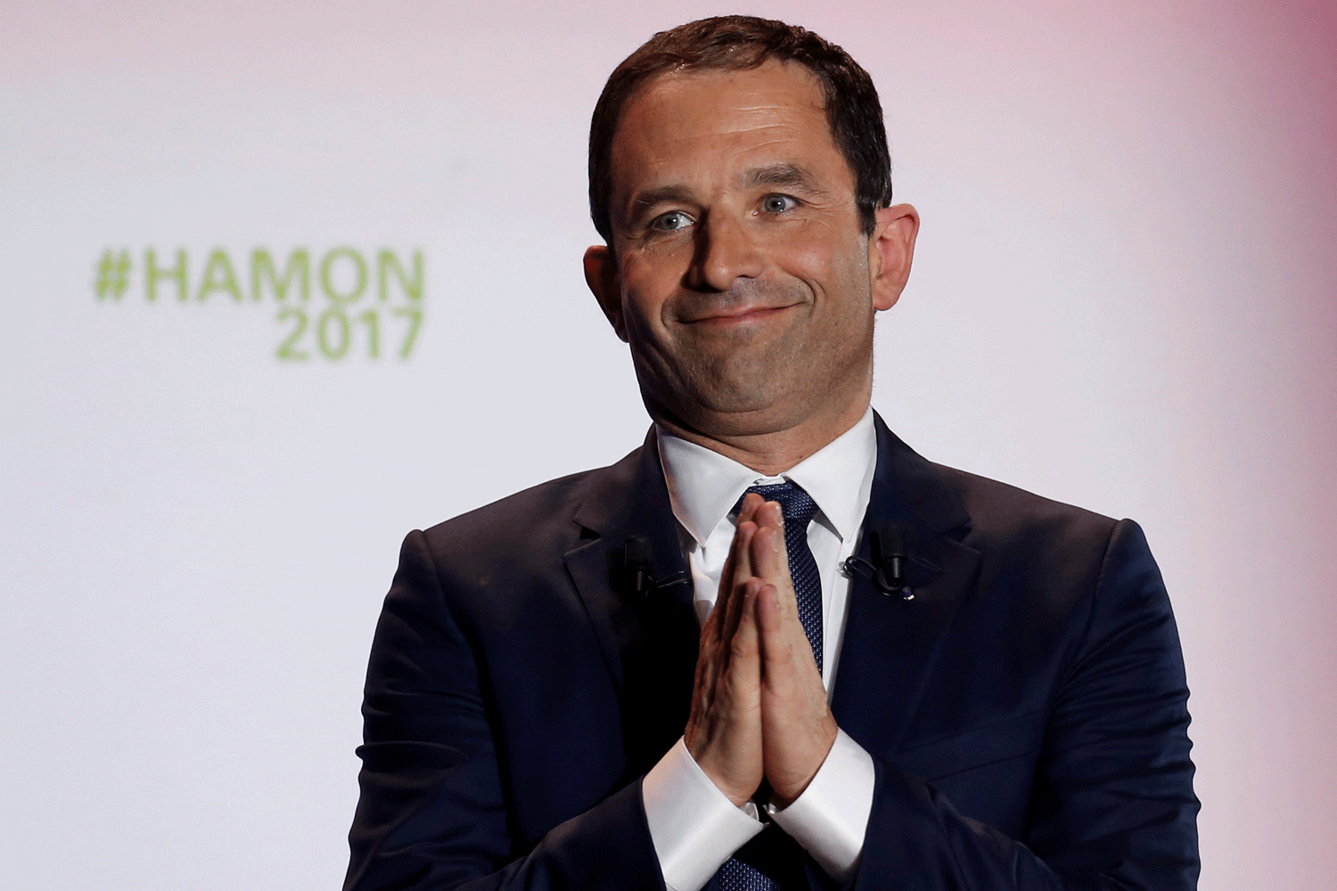 Benoît Hamon, candidato a la Presidencia de Francia. REUTERS/Pascal Rossignol